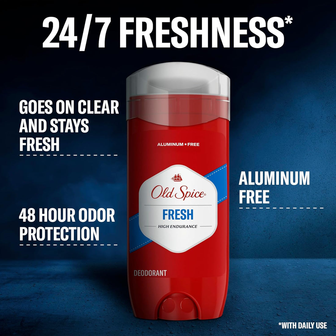 Old Spice High Endurance Clear Gel Deodorant Fresh 3oz